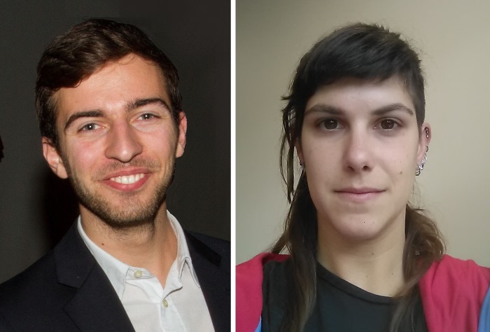 Camila Serra Pompei and Jérôme Pinti